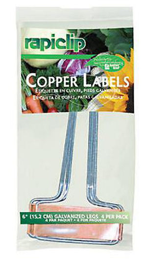 Rapiclip Copper Labels 6