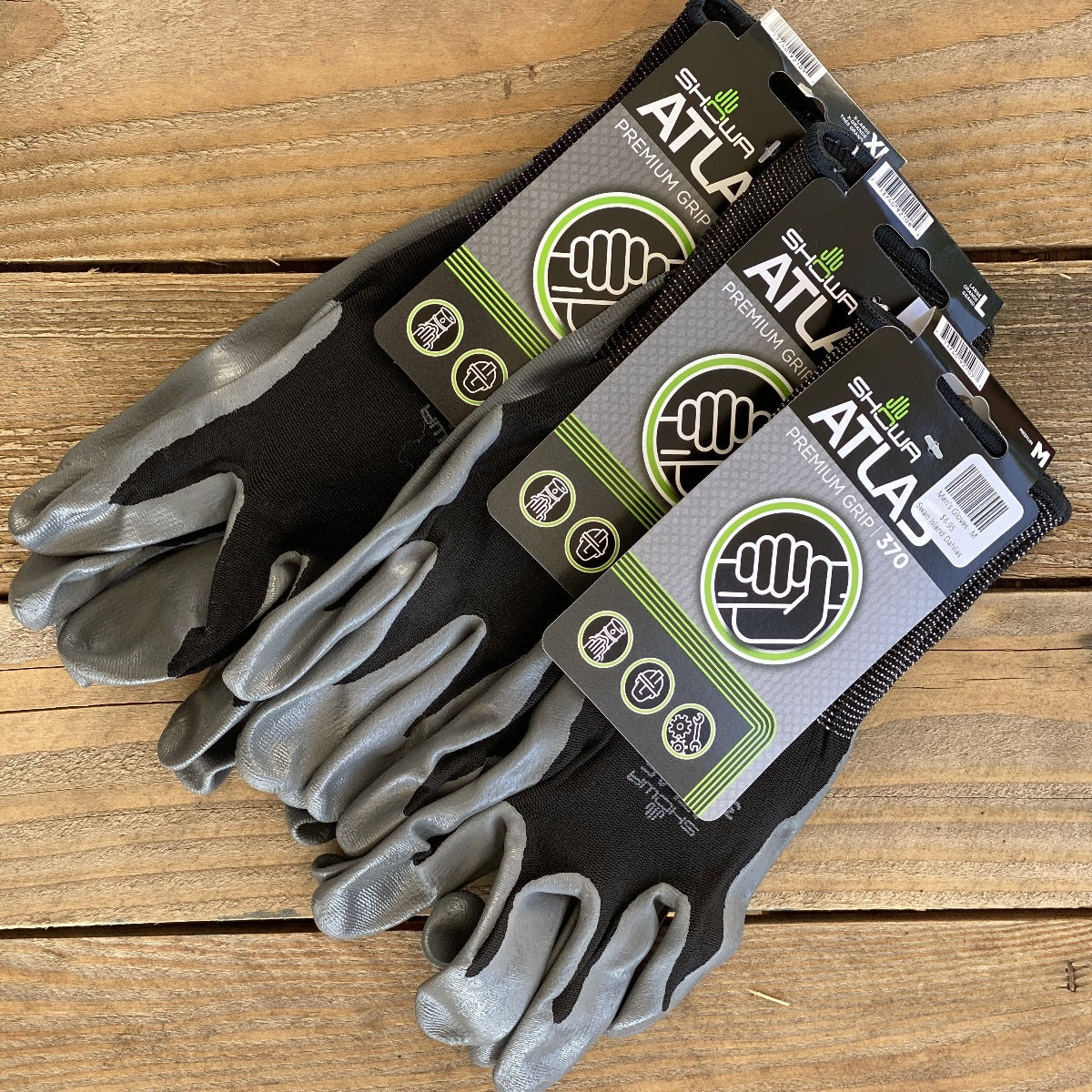 Men's Atlas Nitrile Garden Gloves