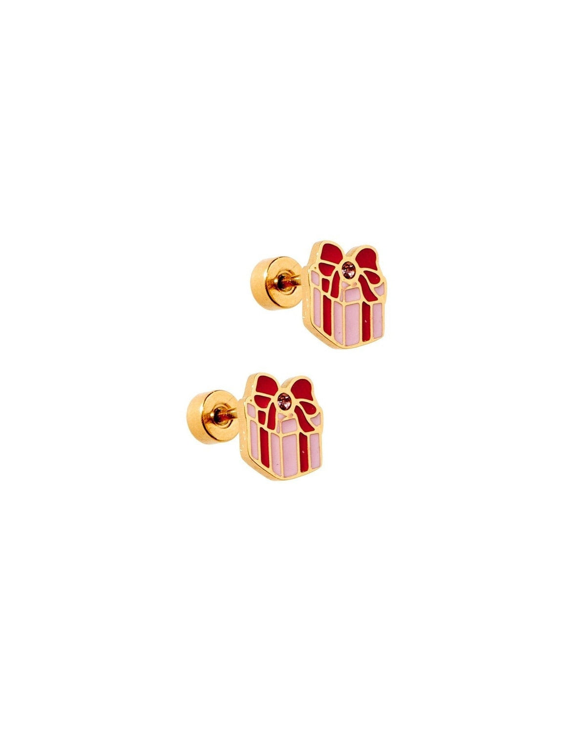 Screwback Stud Earrings - Present